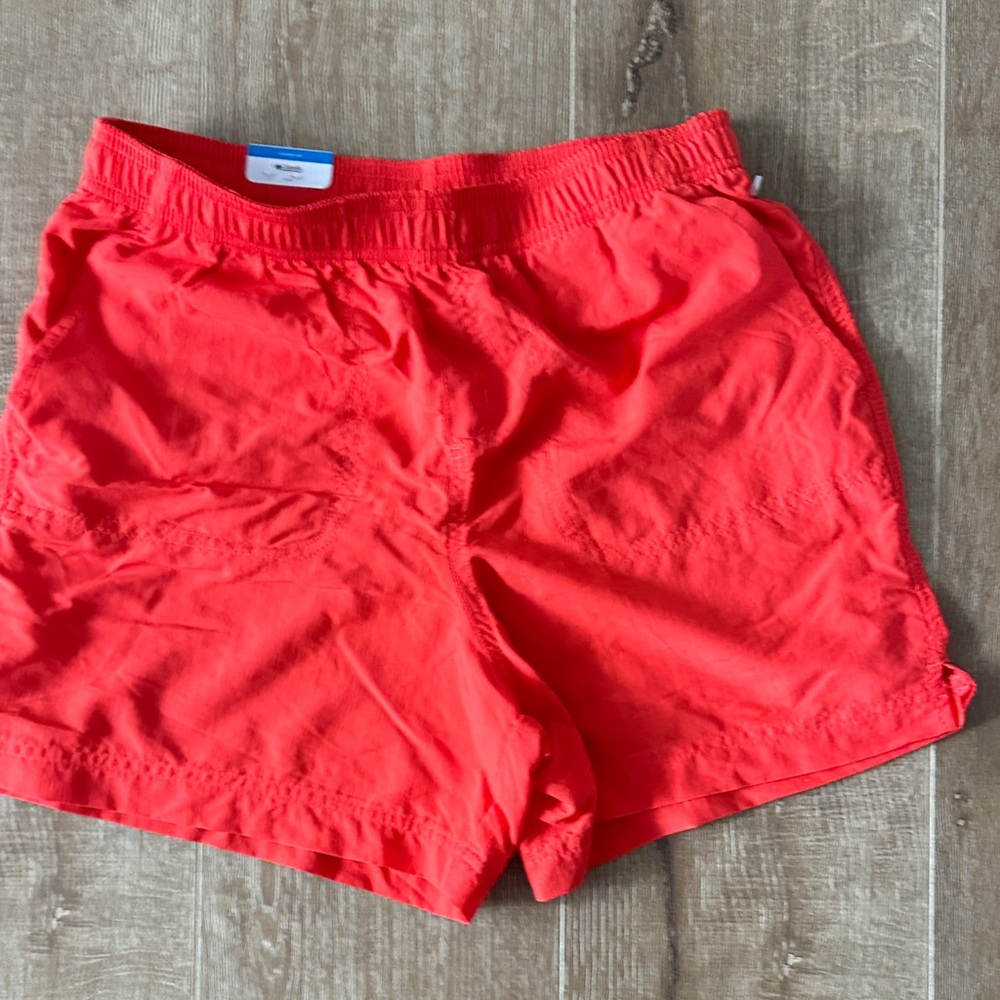 Columbia Women's Vibrant Red Athletic Shorts